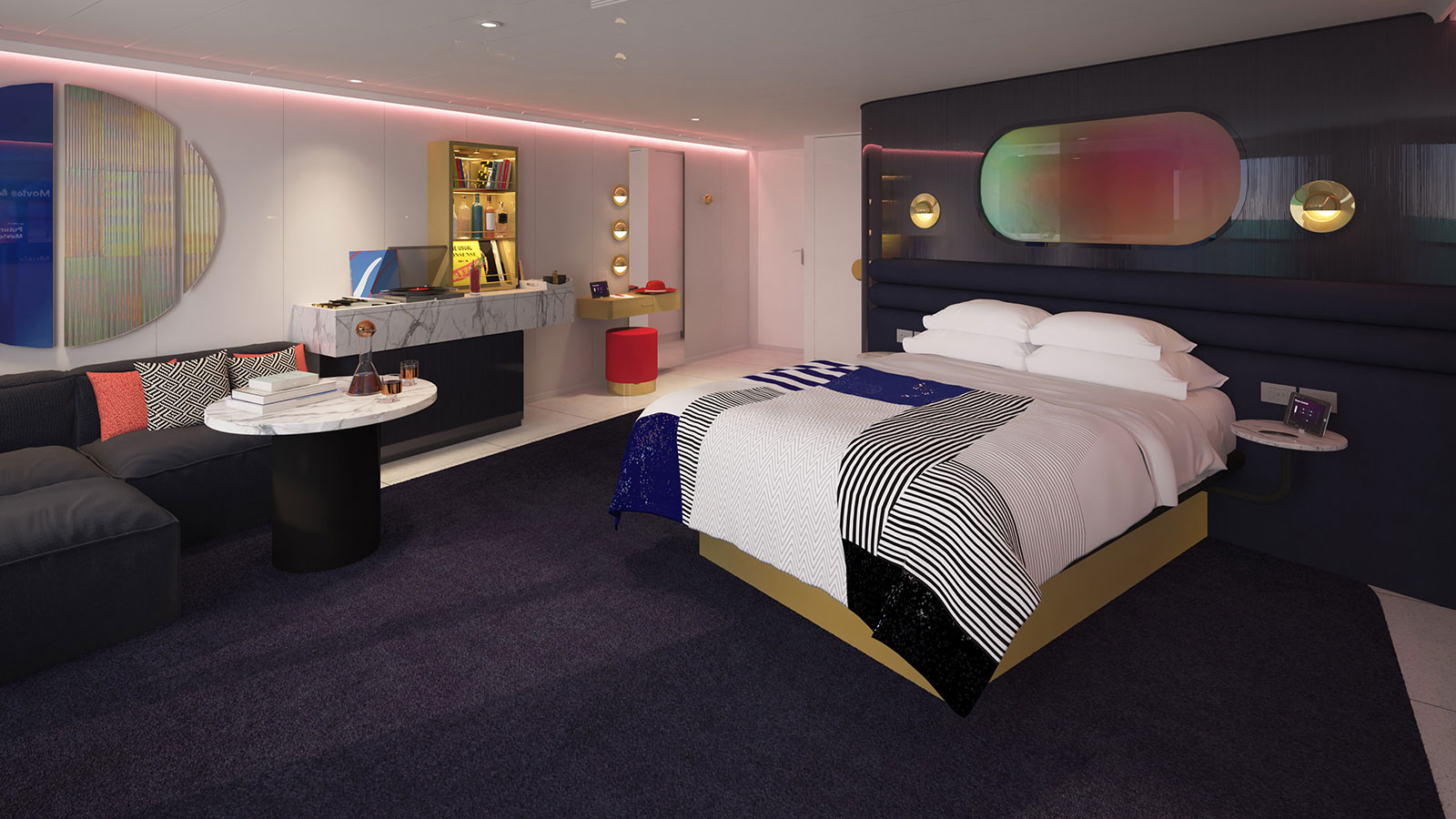 Virgin Voyages Scarlet Lady Accommodation Brilliant Suite 4.jpg
